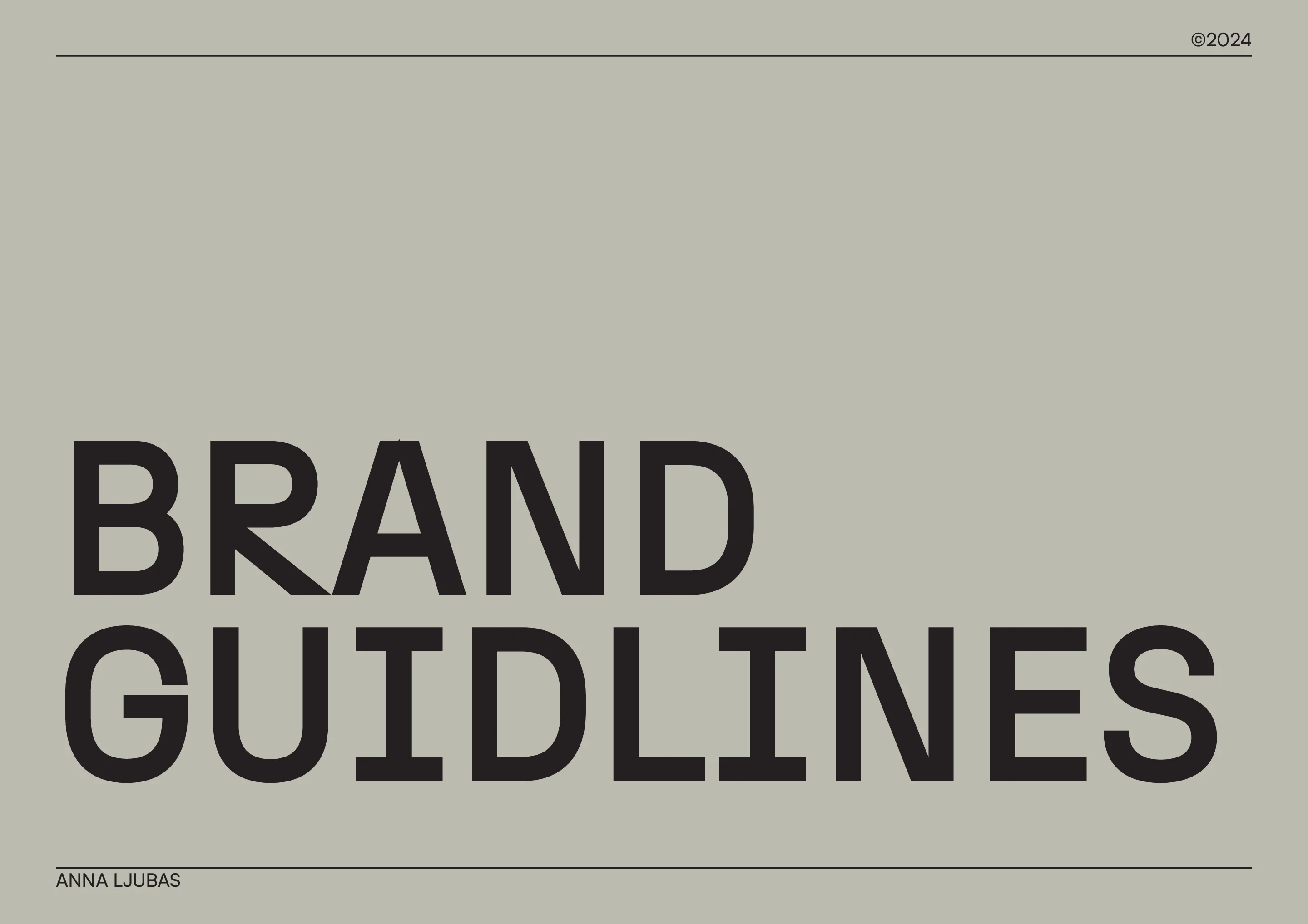 Brand guidelines, page 1 of 14