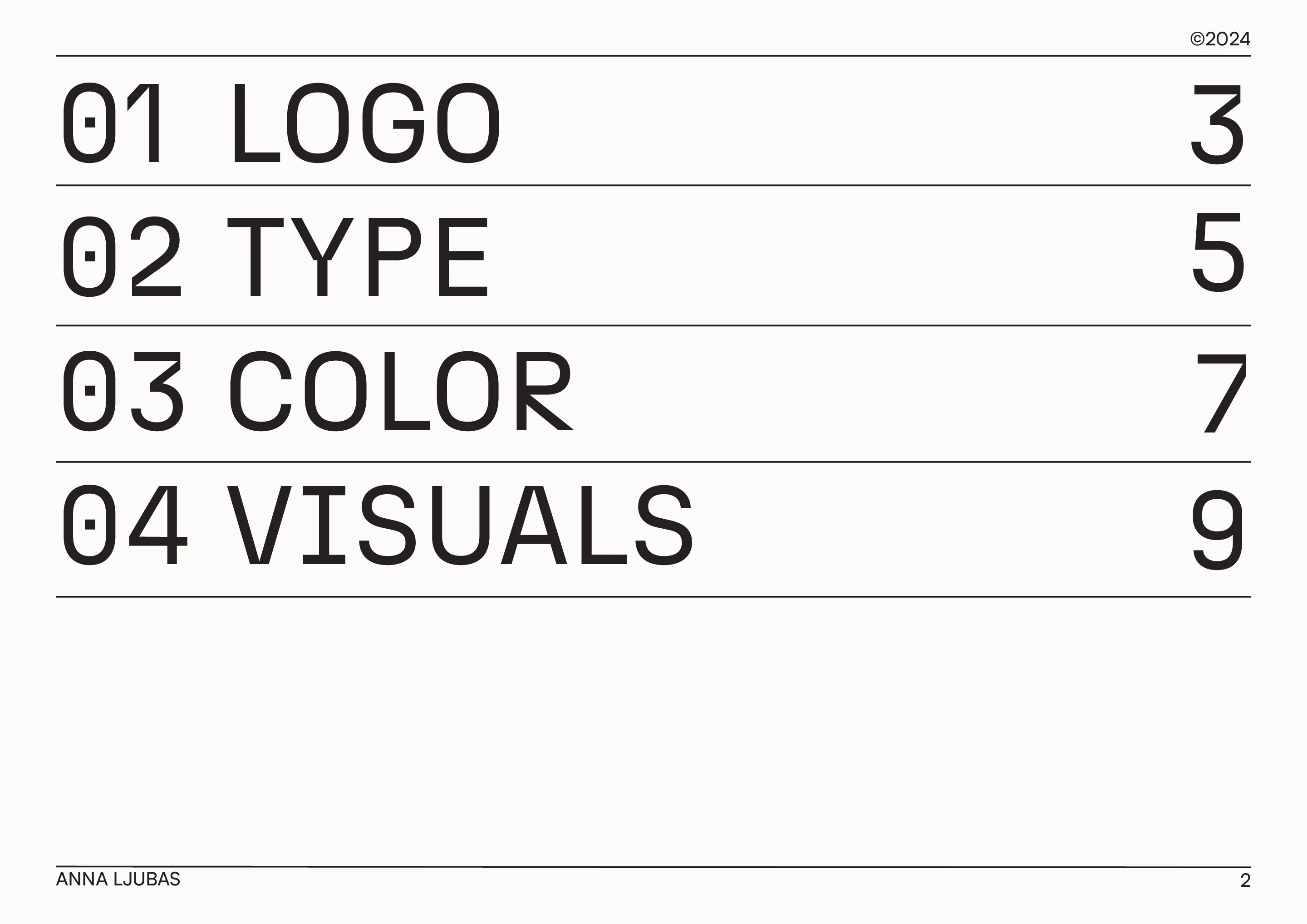 Brand guidelines, page 2 of 14